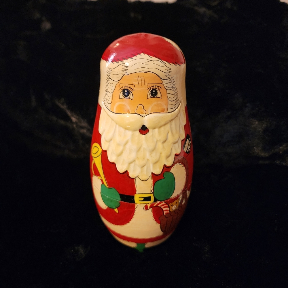Vintage 7" Nesting Santa Only